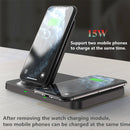 for iPhone Wireless Charger Stand 3 in 1 Fast Charging for Apple iPhone 12 11 X XS XR Watch 6 5 4 3 AirPods Pro Wireless Charge