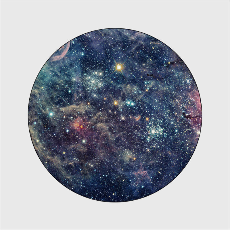 Bubble Kiss Nebula Design Round Carpets For Living Room Kid Room Home Decor Rugs Children Gift Decoration Salon Floor Mat