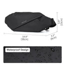 inrnn Fashion Men Outdoor Sports Waist Bag Travel Fanny Pack Waterproof Shoulder Belt Bag Male Messenger Bags Teenager Chest Bag