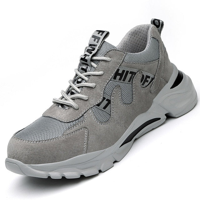 New Work Boots Safety Steel Toe Shoes Men Work Sneakers Puncture Proof Boots Safety Shoes Men Industrial Shoes Security Boots