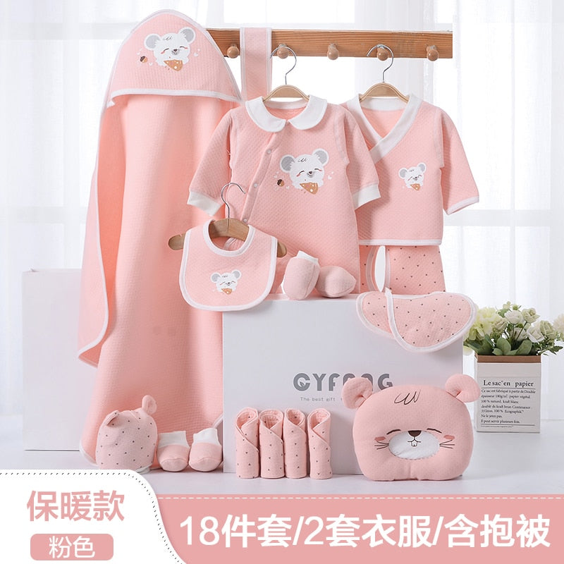 Newborn Clothes Outfits Baby Cotton Infant Clothing Suit Print NewBorn Boys Underwear Set