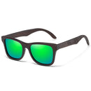 GM Handmade Natural Wooden Sunglasses Women Men Brand Design Vintage Fashion Glasses Gray Polarized Lens Accept OEM 1610BN