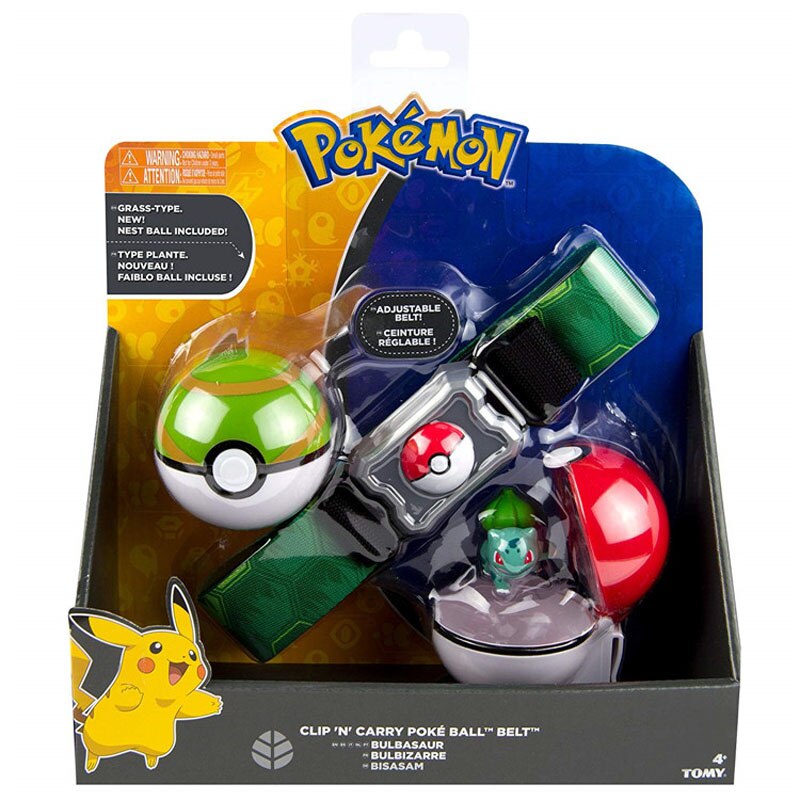 Echte US-Version Pokemon Master Elf Ball Belt Set Teleskop TAKARA TOMY Spielzeug für Kinder Geschenk