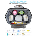 Diaper Bag Backpack Waterproof Travel Nappy Bags, Large Capacity Nappy Tote Stylish And Durable For Baby Care Bag