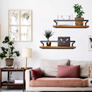 Wandregal aus Holz, schwimmendes Gestell, Wanddekoration, Multifunktions-Aufbewahrungshalter, Regal, dekorativ für Küchen-/Schlafzimmerrahmen