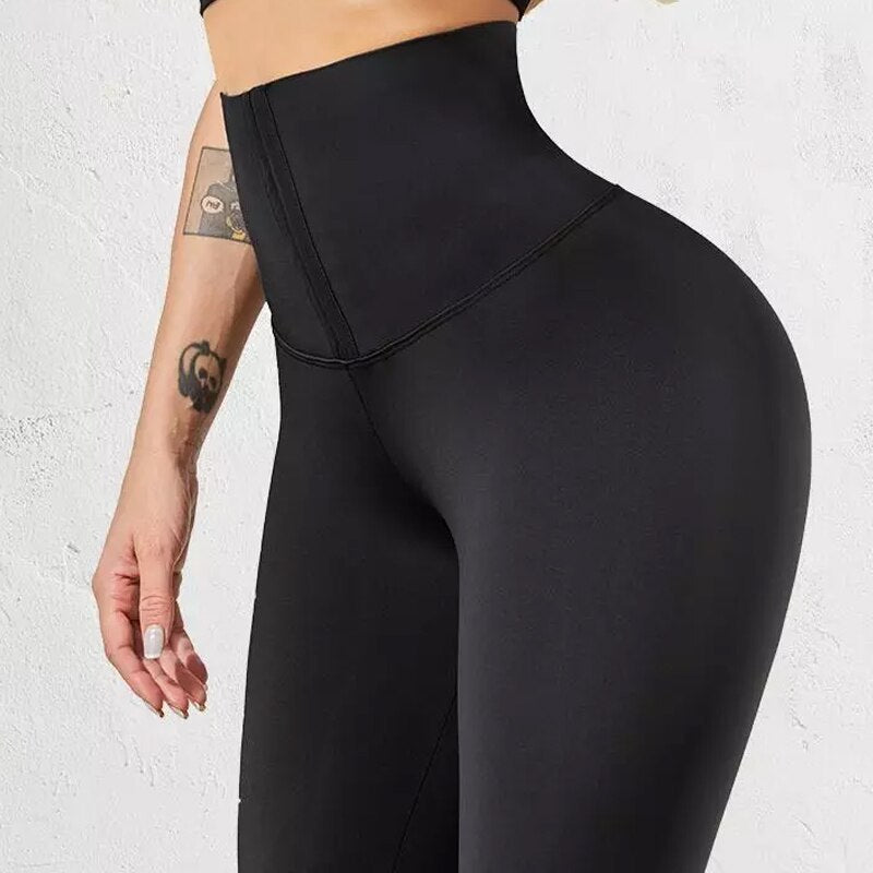 NORMOV High Waist Yoga Pants Leggings For Fitness Stretchy Sport Leggings Sports Pants Push Up Women Fitness Gym Leggings