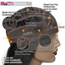 Peluca recta larga de 26 ", pelucas de encaje sintético para mujeres negras, resistente al calor, naturaleza, negro, parte media, cabello Expo City