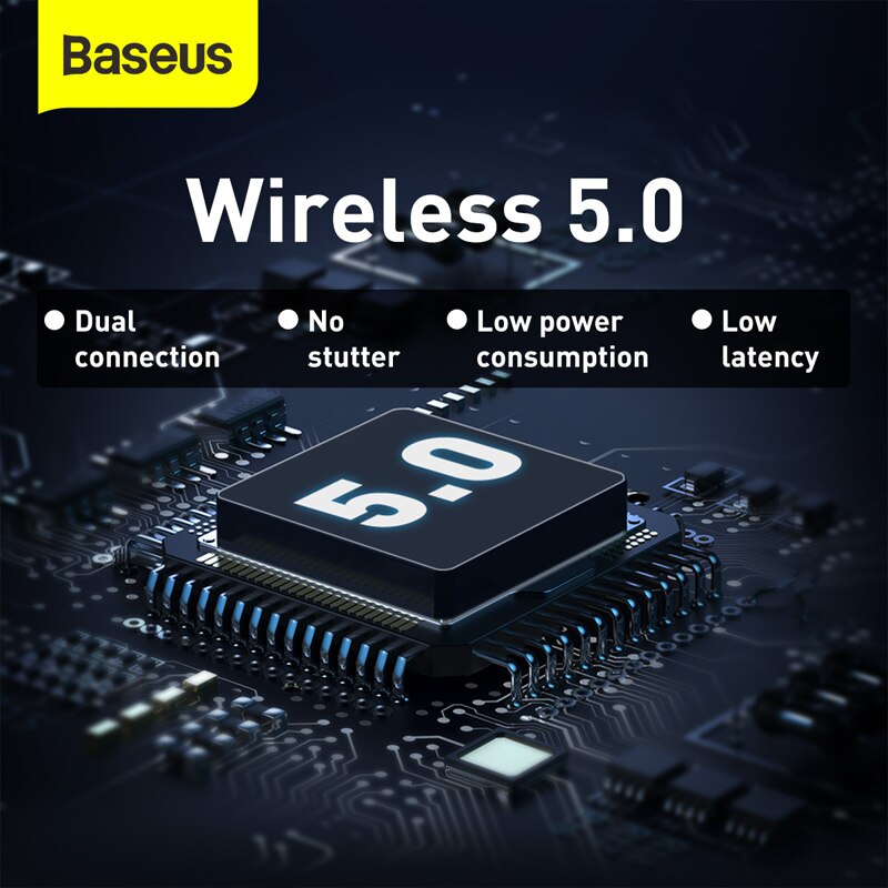 Baseus WM01 Mini TWS Wireless Headphone Bluetooth Earphone 5.0 True Wireless Earbuds Headset For iPhone 12 Pro Xiaomi Ear Buds