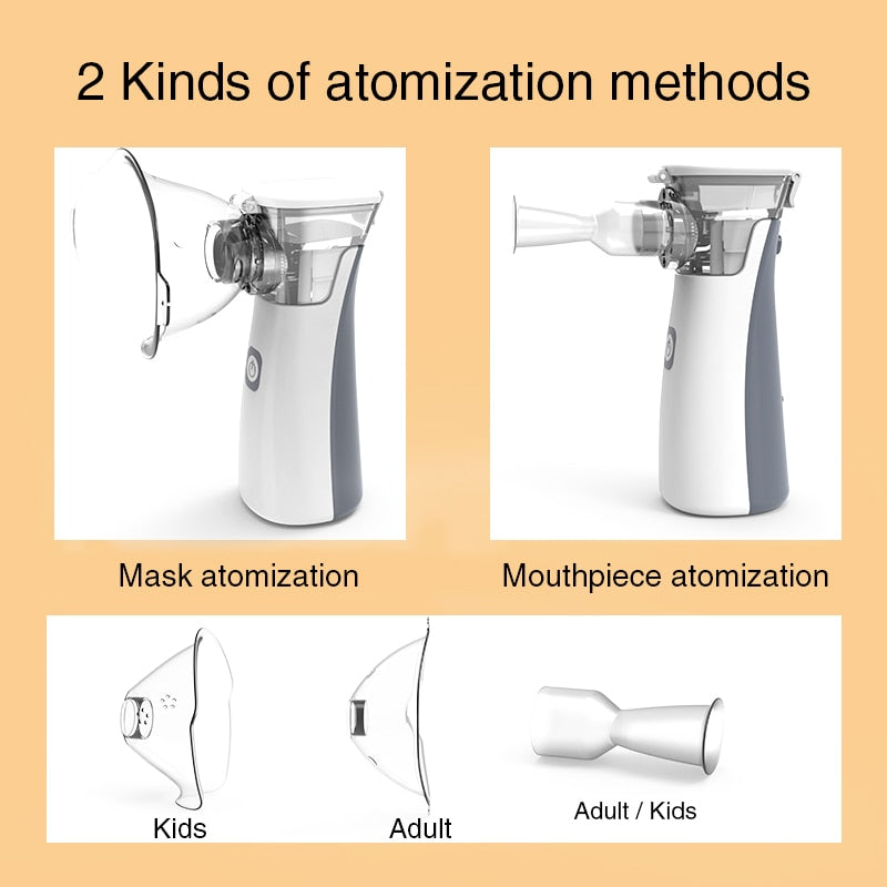 BOXYM Portable nebulizer Mini Handheld inhaler nebulizer for kids Adult Atomizer nebulizador medical equipment Asthma