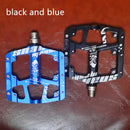 Nuevos pedales de bicicleta antideslizantes de 3 rodamientos sellados de aleación de aluminio CNC, pedales de bicicleta de montaña ultraligeros de pie plano, piezas de bicicleta MTB