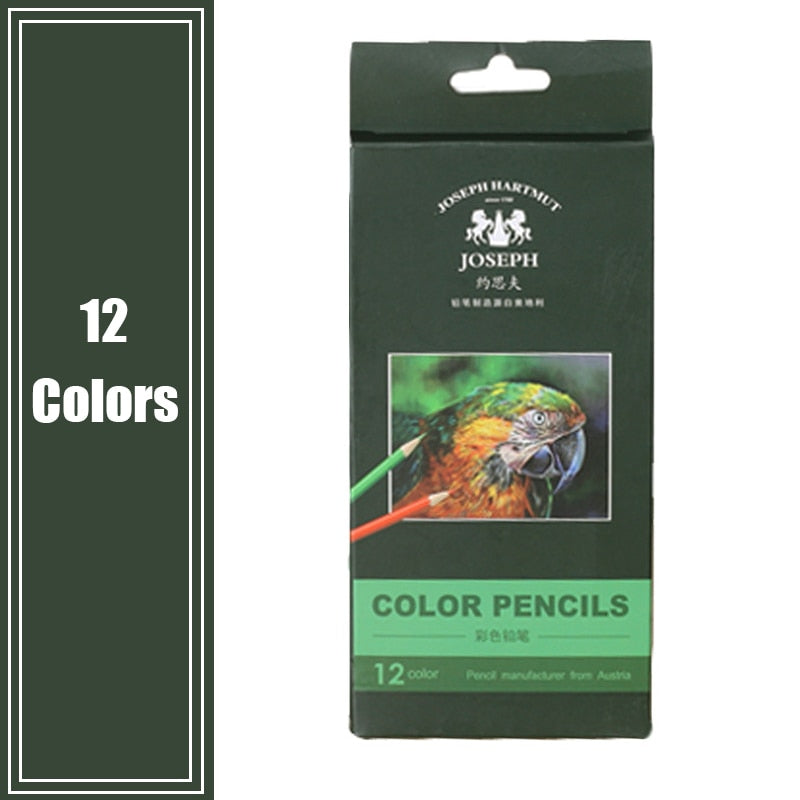 12/18/24/36/48/72 Colors Oily Color Pencil  Artistic  Color Lead Brush Sketch Wood  Pencils Set Hand-Painted School Supplies