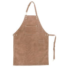 2021 Neue dicke Leinwand Unisex Schürze Lätzchen Koch Küchenschürzen für Damen Herren Café Barber BBQ Lätzchen Arbeitsuniform