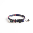 Retro Printing Pets Cat Collars Cute Bowknot Puppy Chihuahua Necklace Adjustable Bow Tie Cat Bells Collar Pet Gift