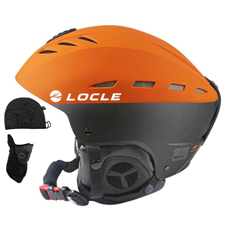 LOCLE CE Certification Skiing Helmet Women Men Ski Helmet Men Professional Skating Skiing Skateboard Helmet Snow Sports Helmets