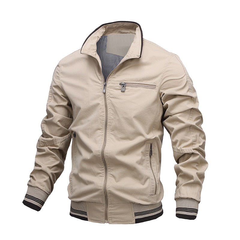 Chaquetas de otoño para hombre, chaqueta de bombardero Airsoft militar de invierno 2020, chaqueta de piloto nueva, chaqueta de carga informal de la Fuerza Aérea, ropa para hombre