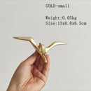 American Luxury Pure Copper Creative Bird Seagull pigeon Hanging Wall Decoration Retro Industrial Ornament Living Room Sea Gull