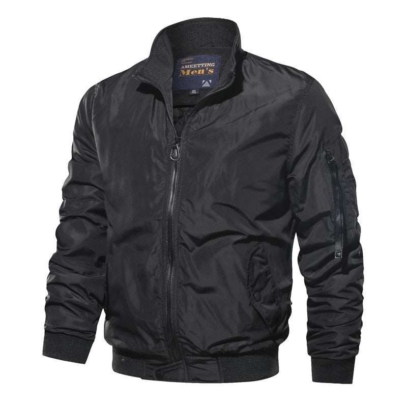 Chaquetas de otoño para hombre, chaqueta de bombardero Airsoft militar de invierno 2020, chaqueta de piloto nueva, chaqueta de carga informal de la Fuerza Aérea, ropa para hombre