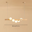 Restaurant Light Lamp Hanging Lamps Lights For Dining Room Nordic Wood Modern Pendant Light Dining kitchen Island Lighting