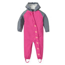 Kids Jumpsuit for Girls Waterproof Overall Girls PU Rain Pants Children Raincoat Baby Hooded Rainwear For Boys And Girls Clothes