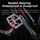 Pedales de Bicicleta plana MTB Road 3 rodamientos sellados Pedales de Bicicleta Pedal de Bicicleta de montaña Pedales de plataforma ancha Pedales Bicicleta parte de accesorios