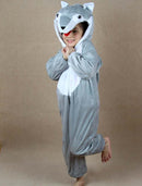 Umorden Kinder Tierkostüm Cosplay Dinosaurier Tiger Elefant Halloween Tiere Kostüme Overall für Jungen Mädchen