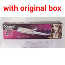Kemei Professional Curling Iron Ceramic Triple Barrel Hair style Hair Waver Styling Tools 110-220V Hair Curler Electric Curling