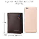 Men Wallets Leather Purse credit card Luxury Card package 2022 WILLIAMPOLO Genuine Leather Men&