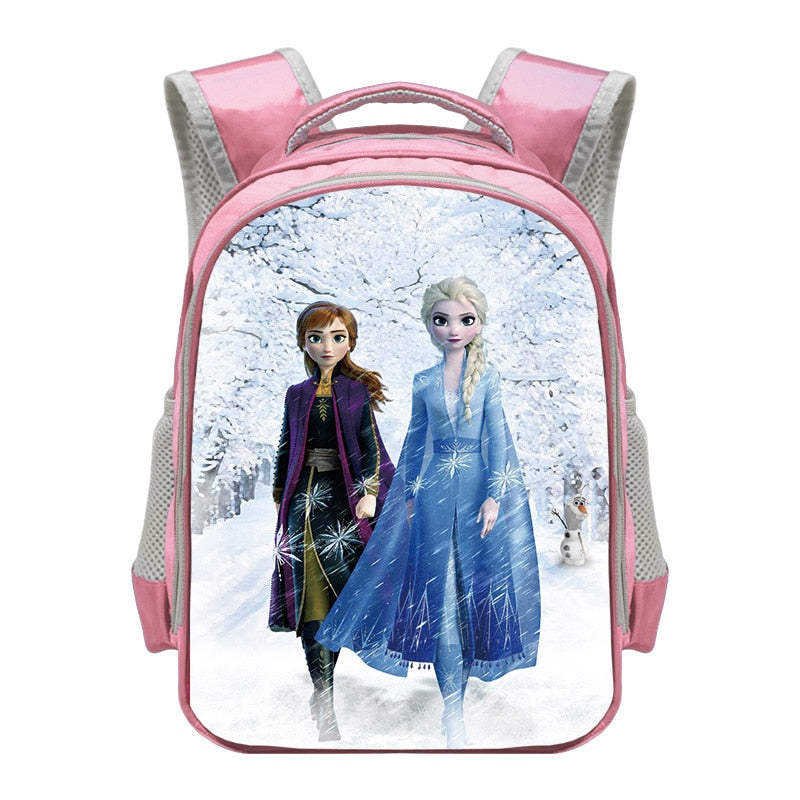 Top Qualität 2020 New Frozen Elsa Mädchen Schultasche Disney Prinzessin Kinder Schultaschen Für Mädchen Baby Schulrucksäcke