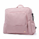 Soboba Waterproof Pink Diaper Bag for Baby Care Multi-functional Large Capacity Diaper Backpack Travelling Bag with 2 Straps
