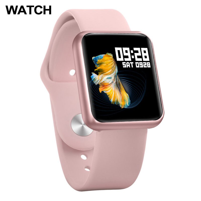 Reloj inteligente Bluetooth resistente al agua para hombres y mujeres, reloj inteligente para Apple Watch, IPhone, Android, Monitor de ritmo cardíaco, rastreador de Fitness