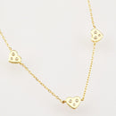 ANDYWEN 925 Sterling Silver Gold Love Heart Clear Rose Red Charm Long Chain Choker Necklace Pendant Women Wedding Luxury Jewelry