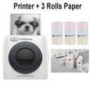 PAPERANG P2 Mini impresora de fotos portátil Bluetooth bolsillo HD impresora de etiquetas térmicas para teléfono móvil teléfono Android iOS