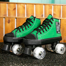 New Style Patines Adult Double-Row Roller Skates Four-Sheel  Adult Men Women Outdoor Roller Shoes