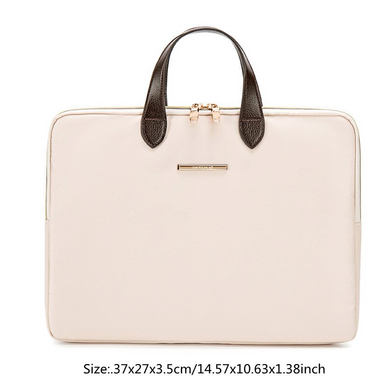 Women Laptop Briefcase Computer Bag Business Document Organizer Ipad Tote Ladies Handbag Messenger Purse Strap Pouch Accessories