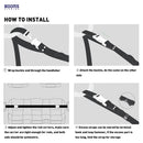 Booms Fishing VRC Vehicle Rod Carrier Rod Holder Belt Strap With Tie Suspenders Wrap Fishing Tackle Boxes Tools Box Accessories