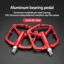 ROCKBROS MTB ciclismo ultraligero Pedal bicicleta sellado DU rodamiento pedales aleación de aluminio CRMO antideslizante Cleat Bike parte pedales