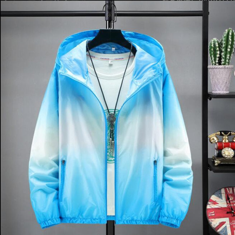 Men Women Kids Teens Summer Ultra-thin Ultra-light Camping Jacket Anti-UV Quick Dry Skin Coat Sports Windbreaker Custom Logo