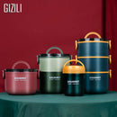 Stainless Steel Lunch Box Leak-Proof Portable Insulated Student School Multi-layer Tableware Bento Box Food Container Storage