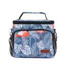 DENUONISS Folding Printing Cooler Bag Waterproof Insulated Ice Thermal Bag For Steak Picnic Bag Ice Pack