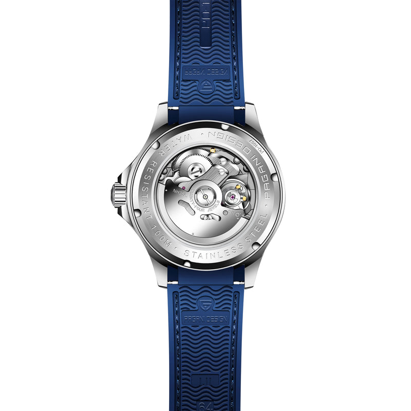 PAGANI DESIGN Neue Modemarke Silikon Herren Automatikuhren Top 007 Kommandant Herren Mechanische Armbanduhr Japan NH35A Uhren