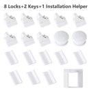 12+3 Pcs Magnetic Child Lock Children Protection Baby Safety Lock Drawer Latch Cabinet Door Lock Limiter Infant Security Locks