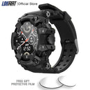 LOKMAT ATTACK Full Touchscreen Fitness Tracker Smart Watch Herren Pulsmesser Blutdruck Smartwatch Für Android iOS