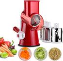 Vegetable Mandoline Slicer Multipurpose Fruit Vegetable Cutter Potato Cheese Shredder Rotary Drum Grater Chopper Kitchen Gadgets