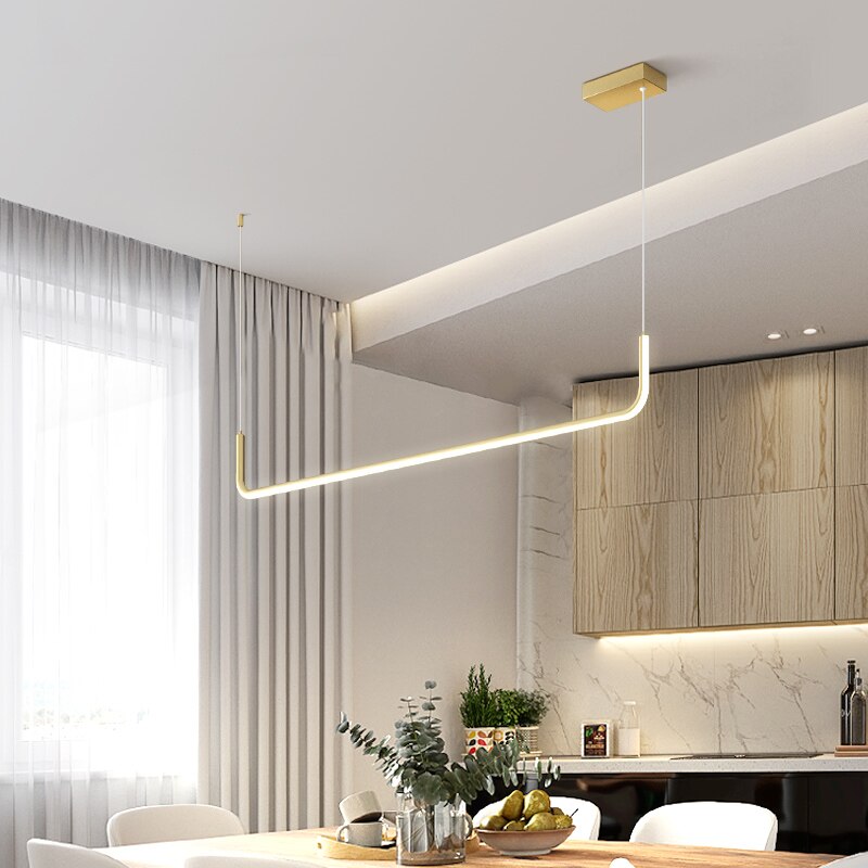 Modern LED Pendant Light for Kitchen Office Lustre Lamparas De Techo bar  Colgante Suspension Luminaire Pendant Lamp  Home 220V