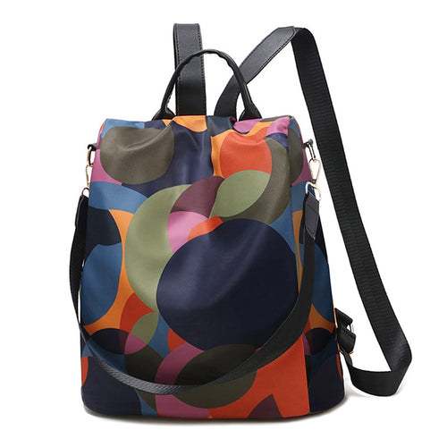 Aosbos Waterproof Oxford Women Backpack Fashion Anti-theft Women Backpacks Print School Bag High Quality Large Capacity Backpack