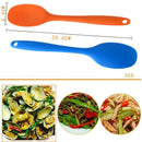 Cake Butter Spatula Silicone Spoon Mixing Spoon Long-handled Cooking Utensils Tableware Kitchen Soup Spoons Mixer Cooking Tools