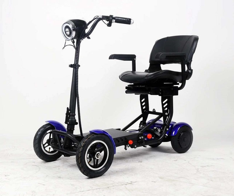 Wholesale Enhance perfect travel transformer 4 wheel folding mobility scooter new mini adult portable foldable electric scooter