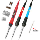 60W/80W Electric soldering iron temperature adjustable 220V 110V LCD Digital Display Welding Solder iron rework station Tools