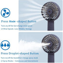 Battery Portable Water Spray Mist Fan Electric USB Rechargeable Handheld Mini Fan Cooling Air Conditioner Humidifier for Outdoor
