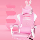 Hot pink Gaming Chair Girl Gamer Competitive Rotating Chair Home Liftable Computer Chair Fashion Comfortable office Live Chair